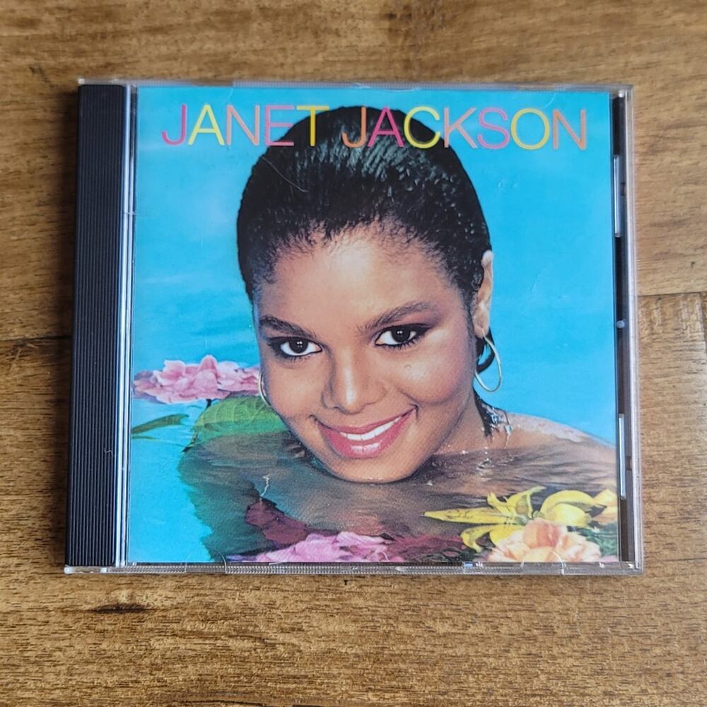 Vtg 1982 Janet Jackson SELF TITLED CD
